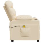 Ingrijire personala si Cosmetice - Sanatate si wellness - Articole wellness - Fotolii de masaj - Fotoliu de masaj electric rabatabil, crem, textil - Infinity.ro
