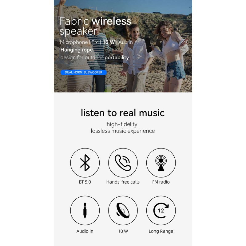 TV, Audio-Video si Foto - Portabile audio - Boxe portabile - Boxa bluetooth , f018, rezistenta la apa ipx5, aux, handsfree, portabila,, raza de actiune 10 m, autonomie 12 ore - Infinity.ro