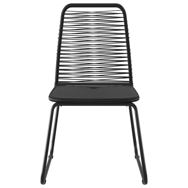 Casa si Gradina - Gradina si terasa - Mobilier exterior - Seturi mobila gradina - Set mobilier de gradina, 7 piese, negru, ratan PVC - Infinity.ro