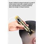 Ingrijire personala si Cosmetice - Aparate & accesorii ingrijire personala - Aparate de ras si tuns - Aparate de tuns - Masina profesionala de tuns barba si contur,Fara fir/Portabil, Auriu - Auriu - Infinity.ro