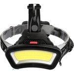 Casa si Gradina - Corpuri si surse de iluminat - Iluminat exterior - Lanterne - Lanterna de cap LED COB,Reincarcabila USB,Banda Ajustabila - Negru - Infinity.ro
