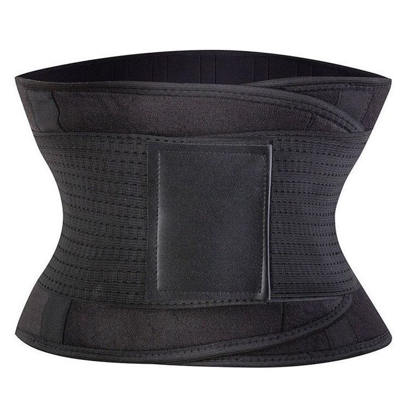 Sport si Outdoor - Echipament Sportiv - Imbracaminte sport - Kimonouri si centuri - Centura abdominala modelatoare din neopren, Negru, Marimea XL - Infinity.ro