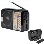 TV, Audio-Video si Foto - Portabile audio - Radio - Radio FM portabil, Pe curent sau baterii, Negru - 16.3 x 5.6 x 10.8 cm - Infinity.ro