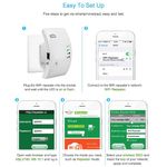 Laptop, Telefoane si Tablete - Telefoane mobile si accesorii - Accesorii Telefoane - Huse telefoane - Amplificator semnal Wireless WiFi Repeater, 300 Mbps, WLAN 2.4 GHz - Alb - Infinity.ro