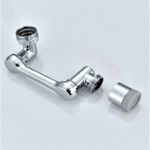 Casa si Gradina - Sanitare - Lavoar baie si accesorii - Accesorii baterii sanitare - Extensie Robinet Rotativa/Adaptor Apa Baterie,Argintiu/Chrome - 95 x 30 x 25 mm - Infinity.ro