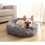 Petshop - Accesorii petshop - Culcusuri si custi - Culcusuri si saltele - Culcus pentru animale de companie,Caini si pisici,Diametru 50 cm,Gri - Gri - Infinity.ro