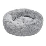 Petshop - Accesorii petshop - Culcusuri si custi - Culcusuri si saltele - Culcus pentru animale de companie,Caini si pisici,Diametru 50 cm,Gri - Gri - Infinity.ro