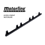 Casa si Gradina - Electrice - Smart Home - Accesorii control acces si supraveghere - Cremaliera teflonata cu insertie metalica CRM5 - Infinity.ro