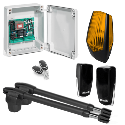 Kit automatizare poarta batanta 2x3m -MOTORLINE LINCE400-KIT