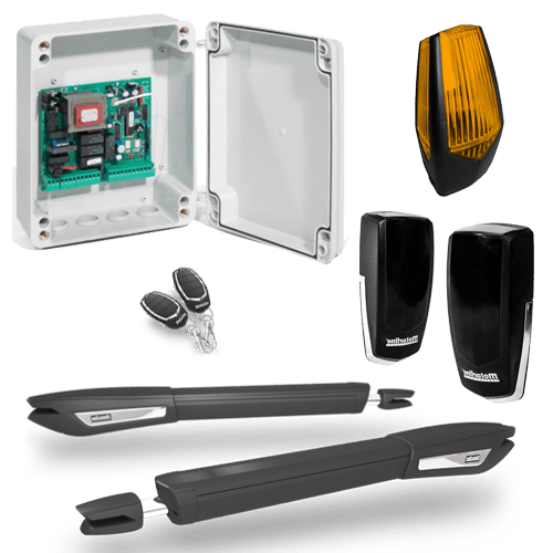 Kit automatizare poarta batanta 2x5m -MOTORLINE JAG400-KIT