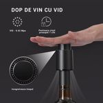 Casa si Gradina - Bucatarie si vesela - Accesorii bar - Tirbusoane si dopuri - Set tirbuson electric 4 in 1,Premium,Multifunctional, Negru - Negru - Infinity.ro