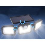 Casa si Gradina - Corpuri si surse de iluminat - Iluminat exterior - Lampi solare - Set 2 X Lampa Solara 103 COB LED Welora®, Putere 120 W, Senzor de Lumina, Senzor de Miscare - Infinity.ro