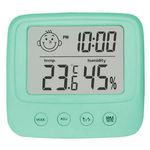 TV, Audio-Video si Foto - Optica, astronomie si metrologie - Meteorologie - Termometre Meteo - Termometru si higrometru de camera digital,Verde - Verde menta - Infinity.ro