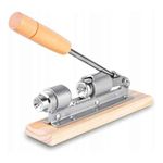 Casa si Gradina - Bucatarie si vesela - Ustensile bucatarie - Razatori si curatatoare - Spargator manual pentru nuci si alune, Ajustabil - Otel/Lemn - Infinity.ro