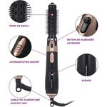 Ingrijire personala si Cosmetice - Aparate & accesorii ingrijire personala - Hair styling - Perii de par electrice - Perie Electrica 4 in 1,Ondulare/Uscare/Piaptanare/Indreptare - Negru - Infinity.ro