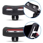 Auto si Moto - Piese auto si accesorii - Interior auto - Accesorii interior - Suport auto pentru telefon sau tableta cu fixare pe tetiera, Negru - Infinity.ro