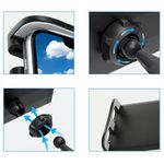 Auto si Moto - Piese auto si accesorii - Interior auto - Accesorii interior - Suport auto pentru telefon sau tableta cu fixare pe tetiera, Negru - Infinity.ro