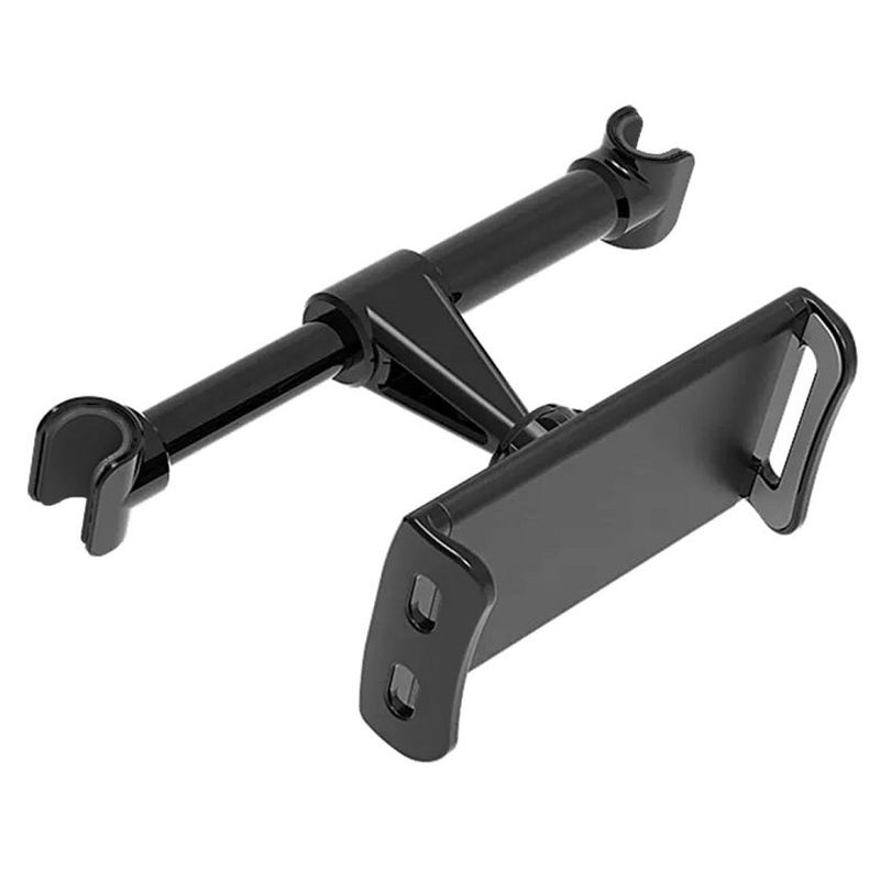 Auto si Moto - Piese auto si accesorii - Interior auto - Accesorii interior - Suport auto pentru telefon sau tableta cu fixare pe tetiera, Negru - Infinity.ro