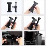 Auto si Moto - Piese auto si accesorii - Interior auto - Accesorii interior - Suport auto pentru telefon sau tableta cu fixare pe tetiera, Negru - Infinity.ro