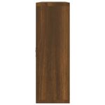 Casa si Gradina - Mobilier - Biblioteci si rafturi - Rafturi - Raft prezentare de perete 8 compartimente, stejar maro - Infinity.ro