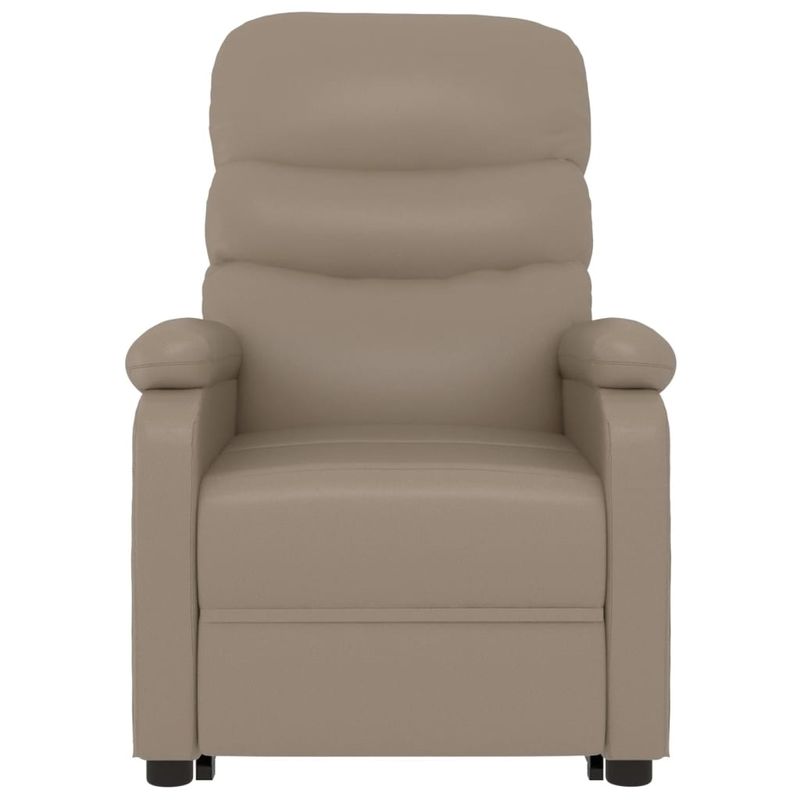 Casa si Gradina - Mobilier - Scaune si fotolii - Fotolii - Fotoliu cu ridicare pe verticala, cappuccino, piele ecologica - Infinity.ro