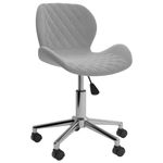 Casa si Gradina - Mobilier - Scaune si fotolii - Scaune - Scaune de masa pivotante, 4 buc., gri deschis, catifea - Infinity.ro