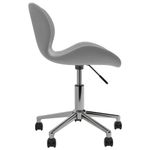 Casa si Gradina - Mobilier - Scaune si fotolii - Scaune - Scaune de masa pivotante, 4 buc., gri deschis, catifea - Infinity.ro
