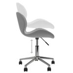 Casa si Gradina - Mobilier - Scaune si fotolii - Scaune - Scaune de masa pivotante, 4 buc., gri deschis, catifea - Infinity.ro