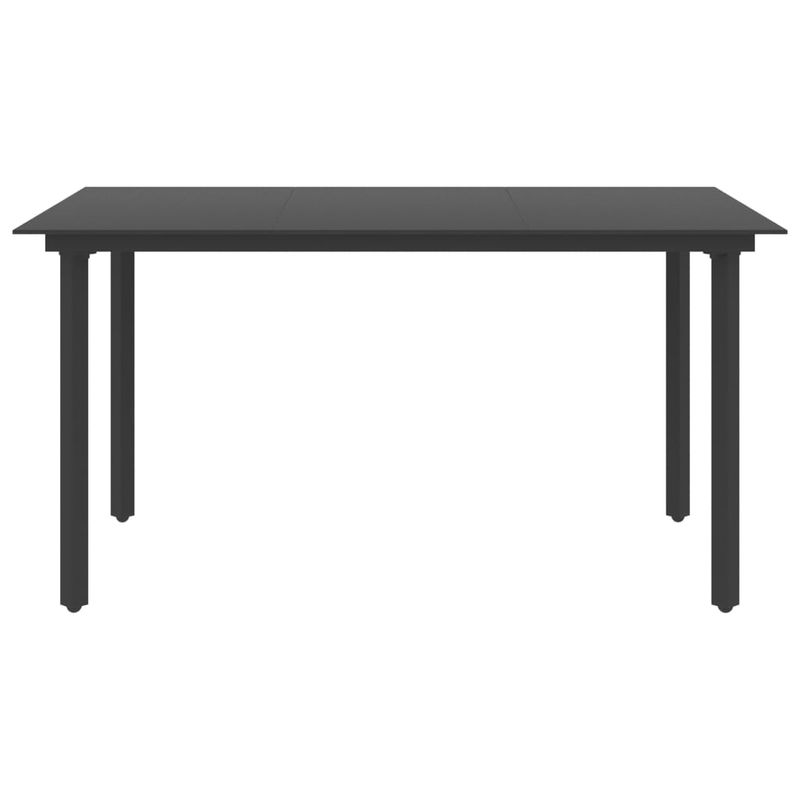 Casa si Gradina - Gradina si terasa - Mobilier exterior - Seturi mobila gradina - Set mobilier de gradina, 7 piese, negru, ratan PVC - Infinity.ro