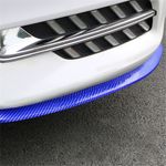 Auto si Moto - Piese auto si accesorii - Caroserie - Alte accesorii caroserie - Protectie spoiler, prelungire bara fata/spate din cauciuc, culoare CARBON albastru - Infinity.ro