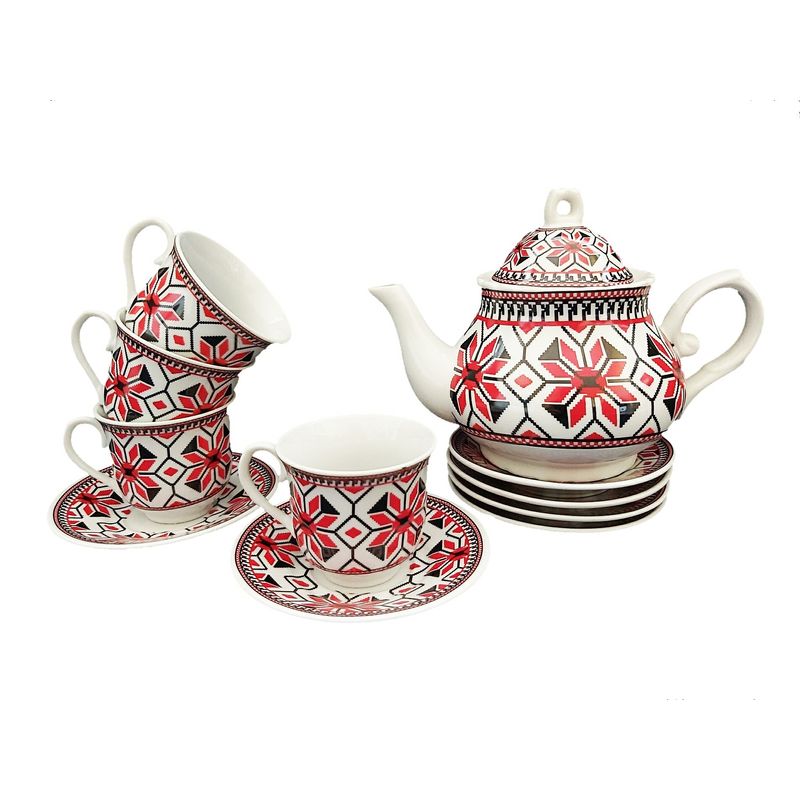 Set-de-cesti-cafea-sau-ceai14-piese-portelan-ceainiccesti-si-farfurii-cu-decor-traditional
