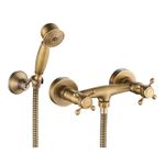 Casa si Gradina - Sanitare - Lavoar baie si accesorii - Baterii sanitare - Baterie dus baie retro Casa Blanca Epoque BEP77 - Infinity.ro