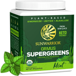 Ingrijire personala si Cosmetice - Sanatate si wellness - Suplimente alimentare - Sunwarrior Ormus Supergreens, pudra de verdeata vegana cu enzime digestive, obtinuta din alimente integrale.  450 g - Infinity.ro