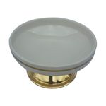 Casa si Gradina - Bucatarie si vesela - Vesela si tacamuri - Vesela pentru servire - Zaharnita ceramica si zamac, stil ottoman cu capac Ø14.5xh17 cm, EHA - Auriu - Infinity.ro