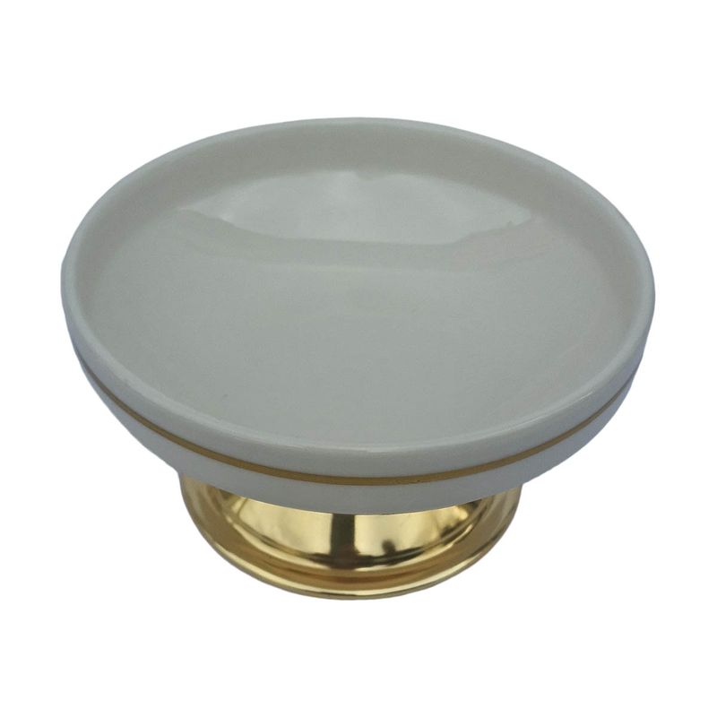 Casa si Gradina - Bucatarie si vesela - Vesela si tacamuri - Vesela pentru servire - Zaharnita ceramica si zamac, stil ottoman cu capac Ø14.5xh17 cm, EHA - Auriu - Infinity.ro