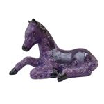 Casa si Gradina - Decoratiuni - Obiecte decorative - Accesorii decorative - Bibelou cal din ceramica, 16 x 35 x 18 cm, mov, EHA - Infinity.ro