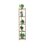 Casa si Gradina - Decoratiuni - Obiecte decorative - Accesorii decorative - Stand etajera flori, 30 x 30 x 156, lemn cu metal, EHA - 156 cm - Infinity.ro