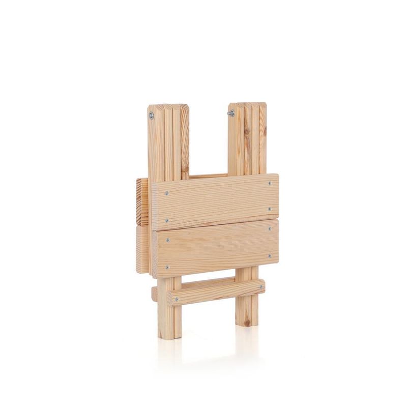 Casa si Gradina - Gradina si terasa - Mobilier exterior - Seturi mobila gradina - Set mobilier de gradina (masa+2 scaune) cu rucsac transport, lemn, natural, EHA - Infinity.ro