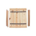 Casa si Gradina - Gradina si terasa - Mobilier exterior - Seturi mobila gradina - Set mobilier de gradina (masa+2 scaune) cu rucsac transport, lemn, natural, EHA - Infinity.ro