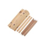 Casa si Gradina - Gradina si terasa - Mobilier exterior - Seturi mobila gradina - Set mobilier de gradina (masa+2 scaune) cu rucsac transport, lemn, natural, EHA - Infinity.ro