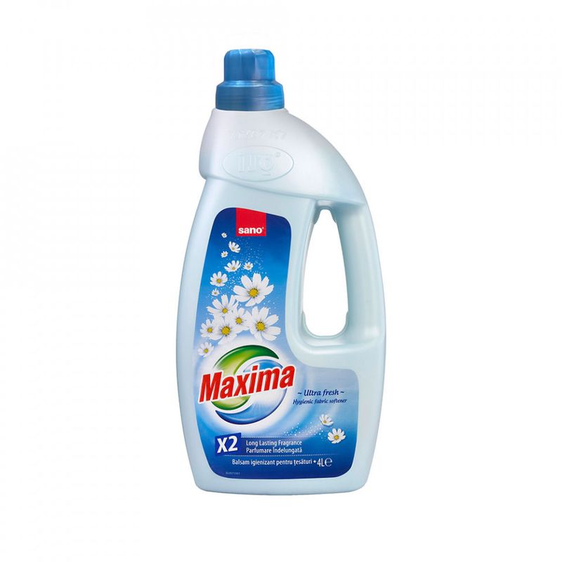 Market - Spalare si intretinere rufe - Produse intretinere textile - Balsam rufe - Balsam de rufe Sano Maxima Ultra Fresh 4 litri - Infinity.ro