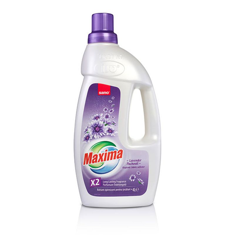 Market - Spalare si intretinere rufe - Produse intretinere textile - Balsam rufe - Balsam de rufe Sano Maxima Lavanda 4 litri - Infinity.ro