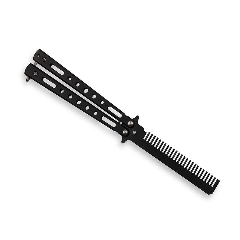 Sport si Outdoor - Camping - Cutite, bricege si accesorii - Cutite si bricege - Set Briceag Fluture si Rozeta extensibila , IdeallStore® , otel inoxidabil - Infinity.ro