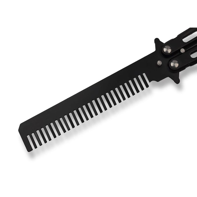 Sport si Outdoor - Camping - Cutite, bricege si accesorii - Cutite si bricege - Set Briceag Fluture si Rozeta extensibila , IdeallStore® , otel inoxidabil - Infinity.ro