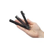 Sport si Outdoor - Camping - Cutite, bricege si accesorii - Cutite si bricege - Set Briceag Fluture si Rozeta extensibila , IdeallStore® , otel inoxidabil - Infinity.ro