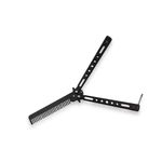 Sport si Outdoor - Camping - Cutite, bricege si accesorii - Cutite si bricege - Set Briceag Fluture si Rozeta extensibila , IdeallStore® , otel inoxidabil - Infinity.ro