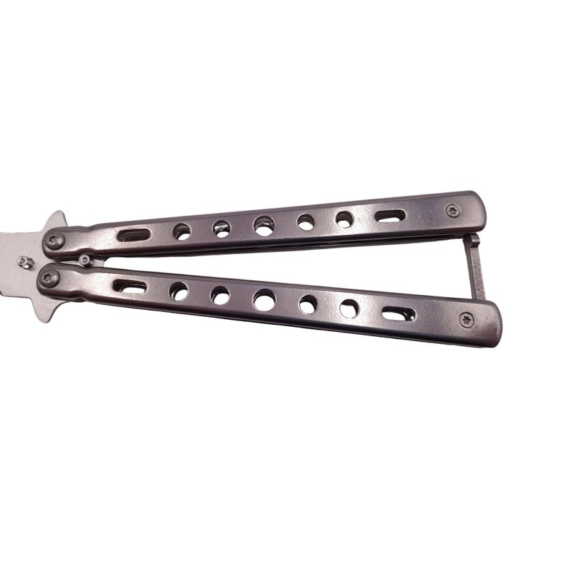 Sport si Outdoor - Camping - Cutite, bricege si accesorii - Cutite si bricege - Set Briceag fluture de antrenament si  Rozeta extensibila ,IdeallStore® , 22 cm - Infinity.ro