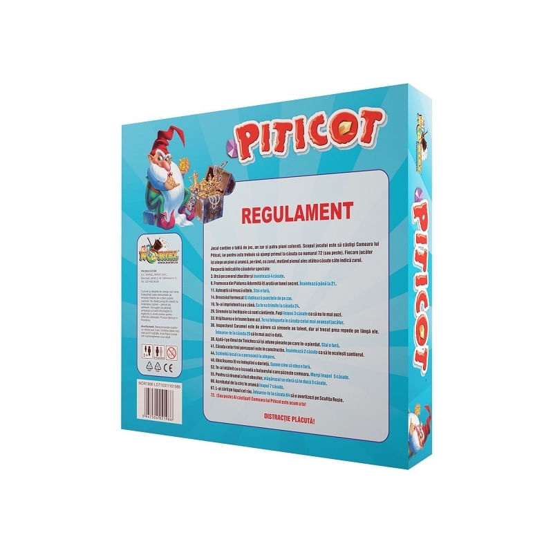 Jucarii, Copii si Bebe - Jucarii si jocuri - Jocuri si puzzle - Jocuri de societate - Comoara lui Piticot - Infinity.ro