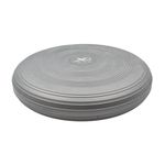 Sport si Outdoor - Fitness - Accesorii fitness - Discuri de echilibru - Perna echilibru si masaj gonflabila 33x6cm argintiu - Infinity.ro