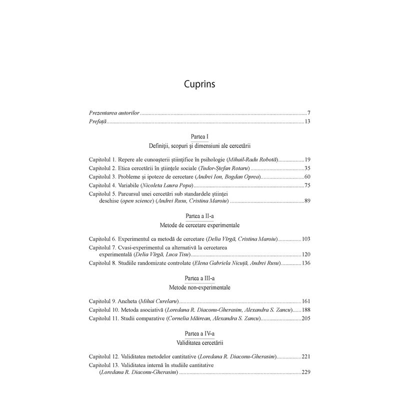 Carti si Birotica - Carti - Psihologie - Metode cantitative de cercetare - Loredana R. Diaconu-Gherasim, Cornelia Mairean, Mihai Curelaru - Infinity.ro